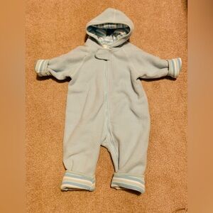 Hanna Andersson Hooded, Lined Snow Bundle, Light Blue - Size 80 (18/24 mo) (GUC)